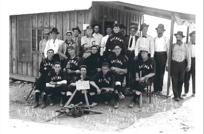 19xx Oatman Baseball team