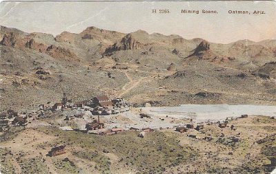 1921 Oatman - Postcard of the Tom Reed Mine (1)