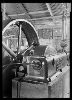 Tom Reed Mine, Oatman, AZ, 1932 [image 8] Photograph of mining equipment, Oatman, AZ, 1932. 