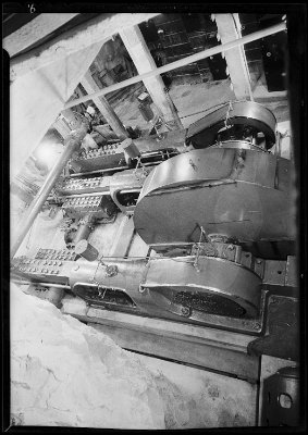 Tom Reed Mine, Oatman, AZ, 1932 [image 9] Photograph of mining equipment, Oatman, AZ, 1932.