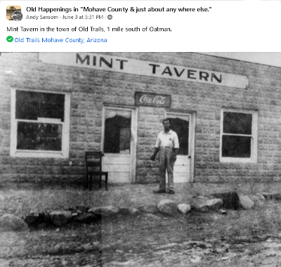 19xx Old Trails - Mint Tavern