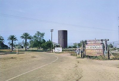 1940 Topock - view from CA to AZ 2