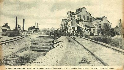 1915 Needles Smelting plant