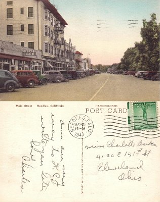 1941 Needles - Main street