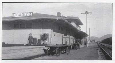 1955 Cadiz - Railroad Depot with Larry Eubanks