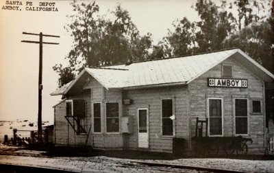 19xx Amboy - Santa Fe depot