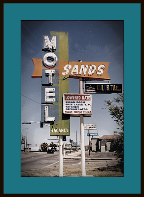 201x Barstow - Sands motel by James Seelen