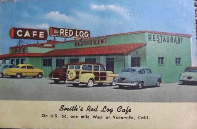 19xx Victorville - Smith's Red Log Cafe