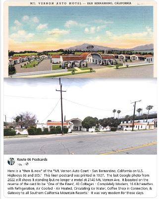 193x San Bernardino - Mt Vernon Auto Motel