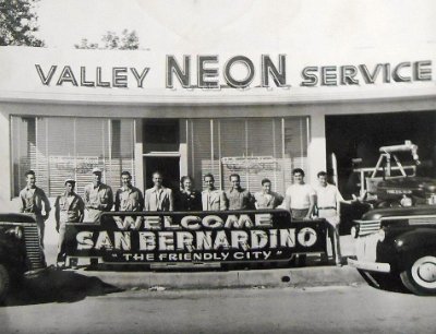 19xx San Bernardino - Valley Neon service