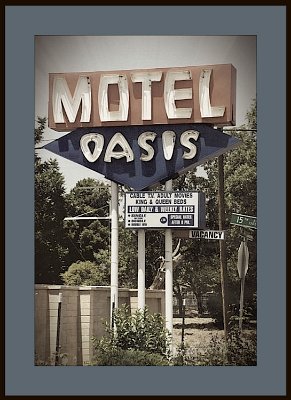 201x San Bernardino - Motel Oasis by James Seelen