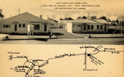 19xx Arcadia - Santa Anita auto court motel