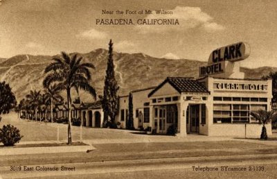 19xx Pasadena - Clark motel