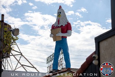 2023-09 Los Angeles - Chicken Boy restaurant by UK Route66 association