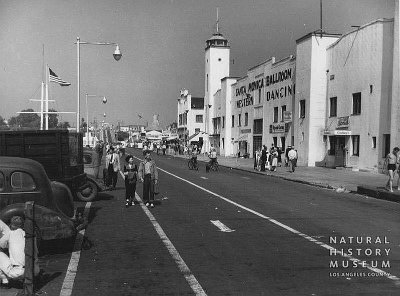1940 Santa Monica Pier