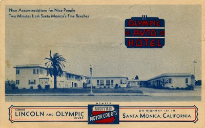 19xx Santa Monica - Olympic auto hotel