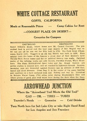 1922 Tourist guide to the National Old Trails Highway 7