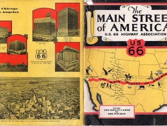 Route 66 brochures
